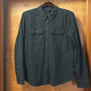 Patagonia Women’s Fjord Flannel Shirt Green